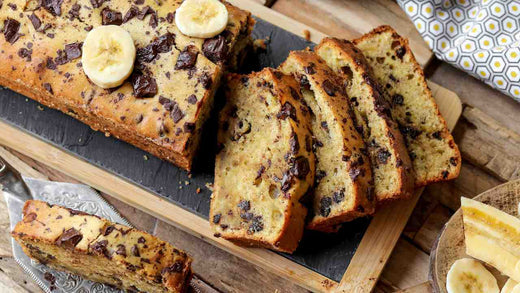 PLUMCAKE CON PROTEINE IN POLVERE E BANANE