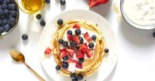 PANCAKE PROTEICI CON FARINA DI AVENA E ALBUME D’UOVO