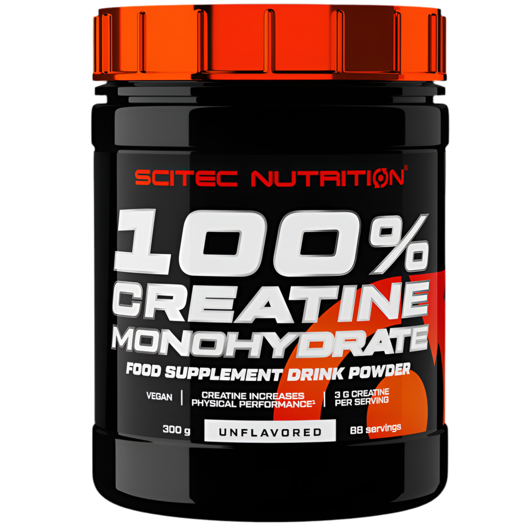 SCITEC NUTRITION 100% Creatine 300 gr. Creatina Monoidrato in Polvere