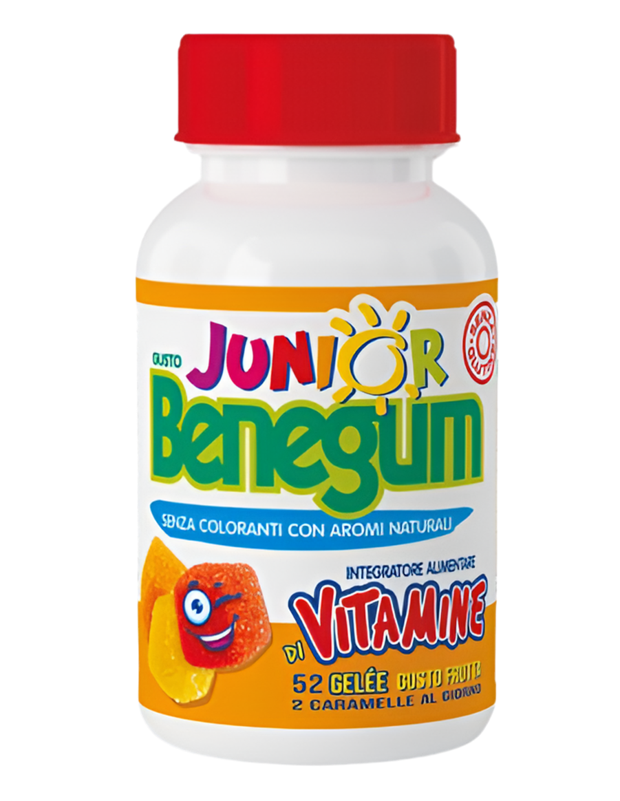 Benegum junior gelee vitamine 52 caramelle vitamine per bambini