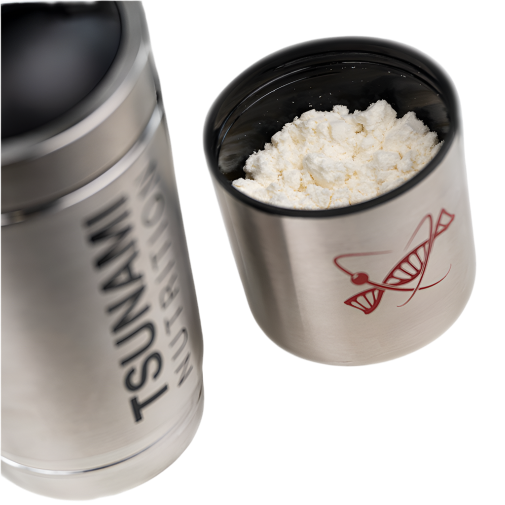 Shaker Metal con Portapillole 600 ml + 200 ml