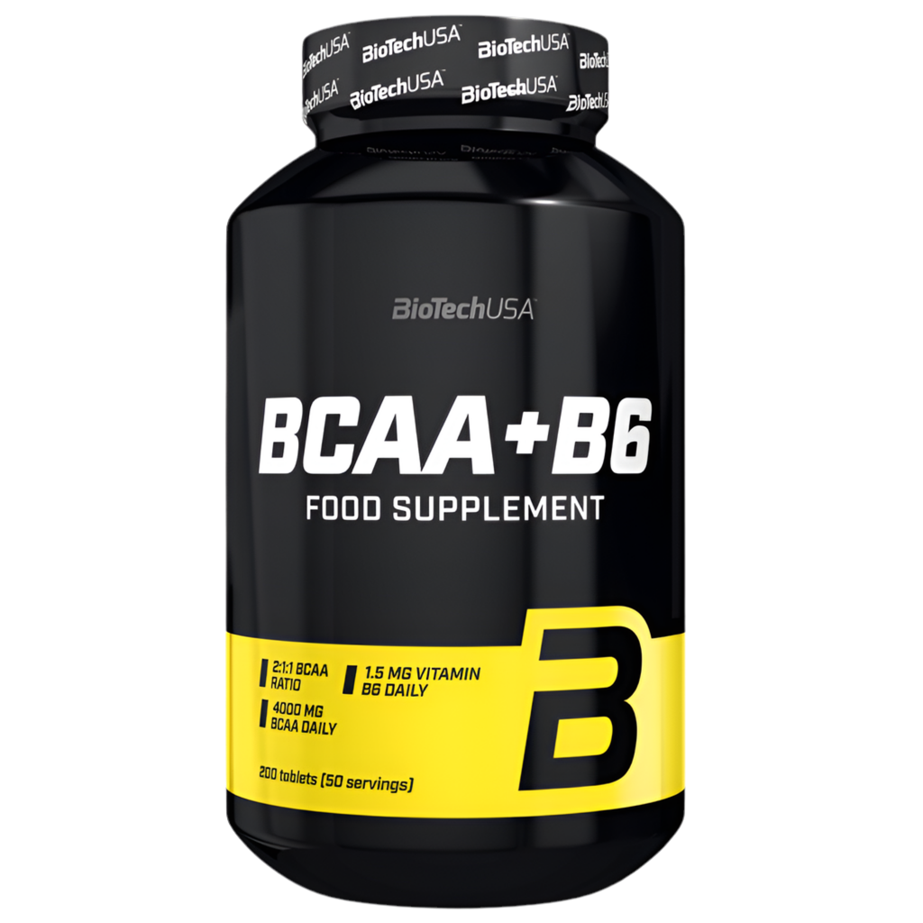 Biotech Bcaa + b6 200 cpr. Aminoacidi Ramificati 2:1:1 da 1 gr. + Vitamina B6
