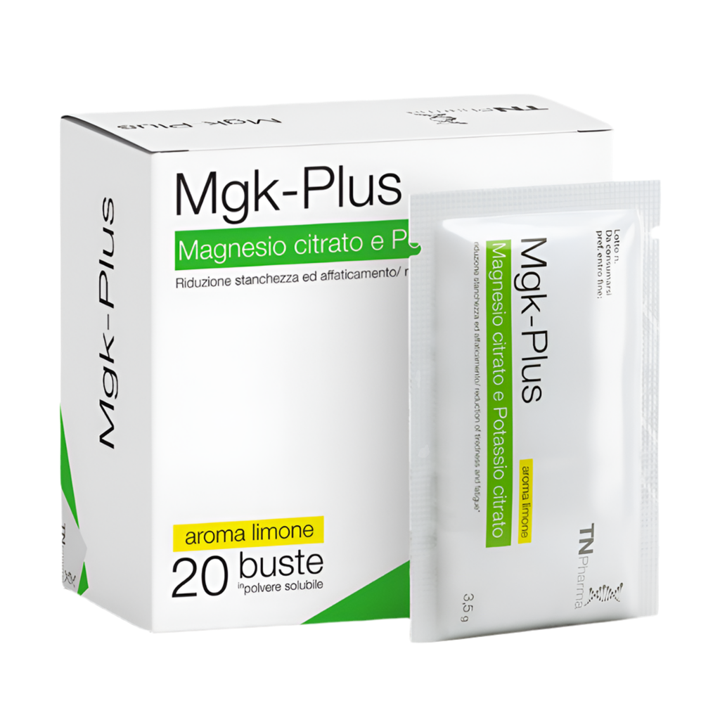 Mgk plus citrato limone 20 bustine