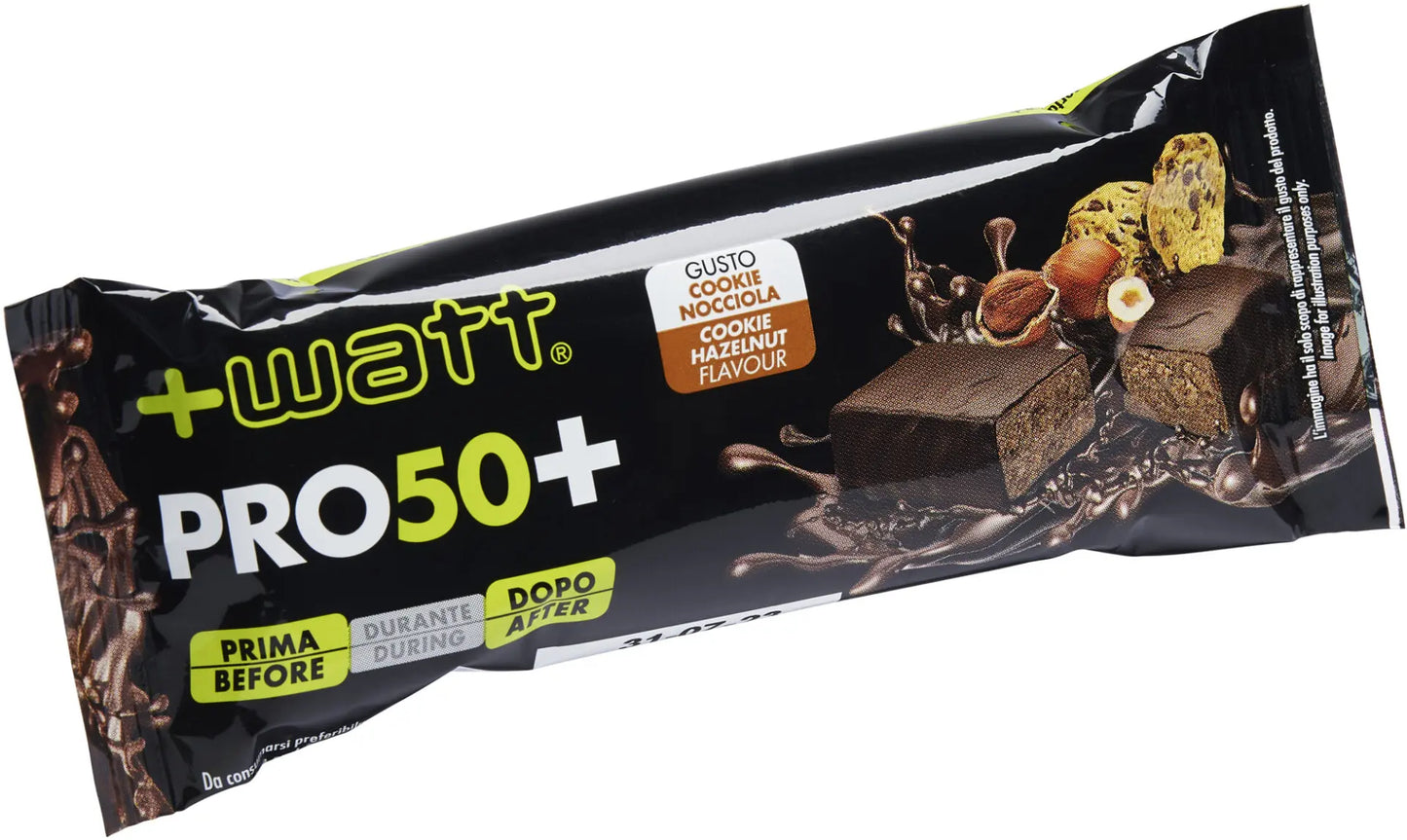 Barrette Proteiche Nocciola Pro50 +watt