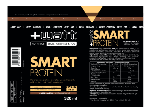 Proteine pronte da bere Smart Protein + Watt