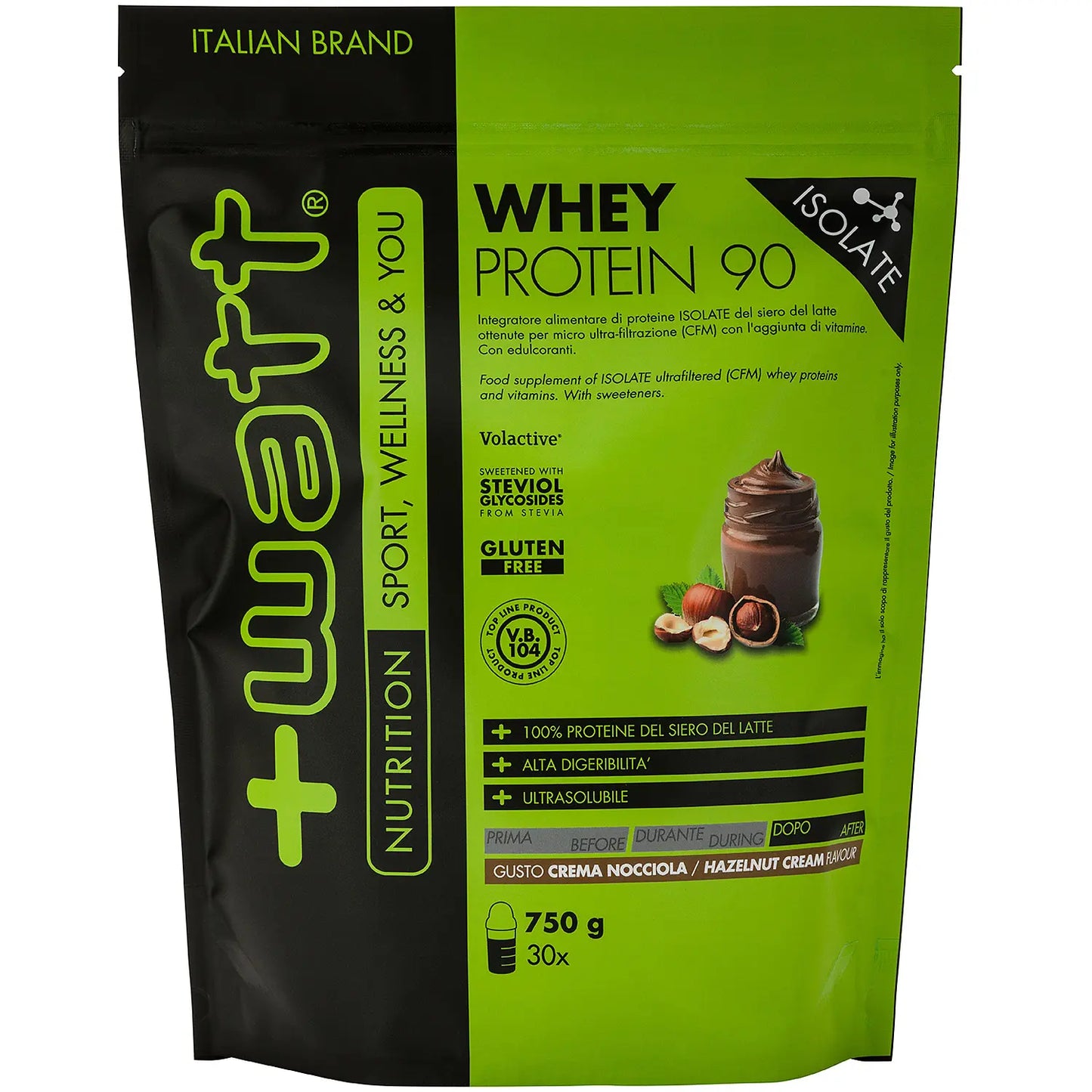 Proteine isolate Whey Protein 90 Isolate +Watt