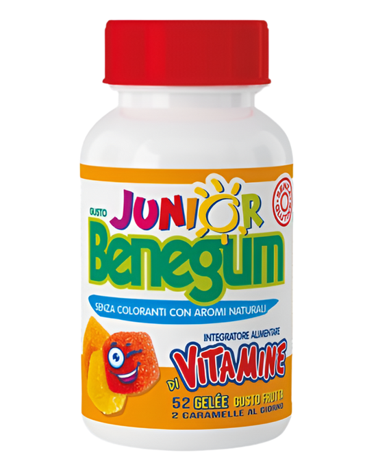 Benegum junior gelee vitamine 52 caramelle vitamine per bambini