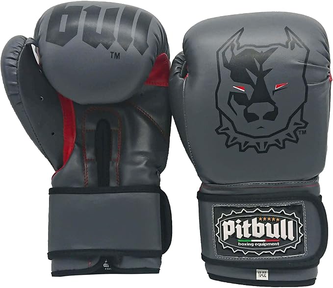 Guantoni Boxe Muay Thai Kick Boxing K1 Pitbull Italia 10oz
