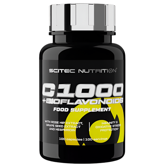 SCITEC NUTRITION C 1000 + Bioflavonoids 100 cps Vitamina C con Bioflavonoidi