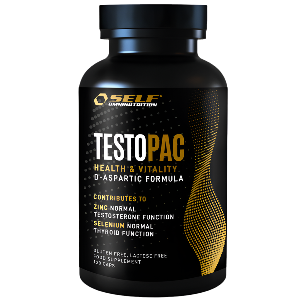 Self Testo Pac 120 cps Testosterone Booster con Tribulus DAA Zinco Selenio e B6