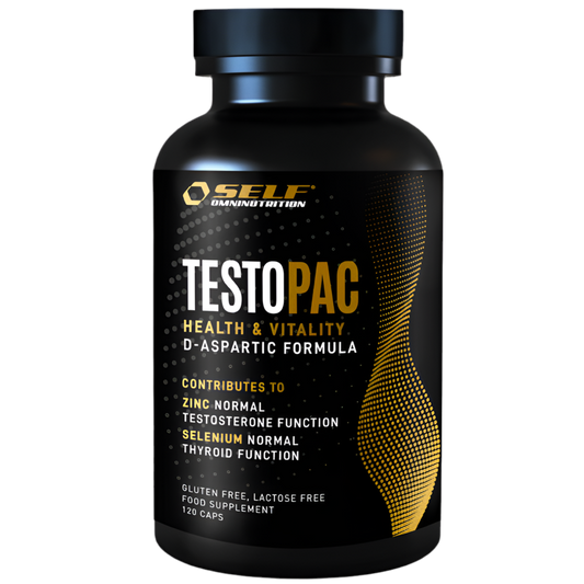 Self Testo Pac 120 cps Testosterone Booster con Tribulus DAA Zinco Selenio e B6