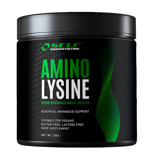 Self Omninutrition Amino Lysine 200 gr Integratore Aminoacido LIsina in Polvere
