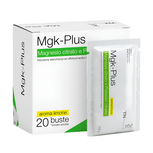 Mgk plus citrato limone 20 bustine