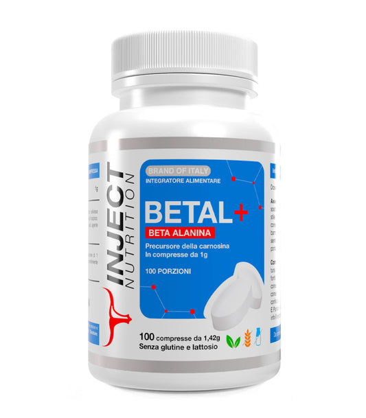Betal+ Beta Alanina da 1g (100 compresse) INJECT NUTRITION