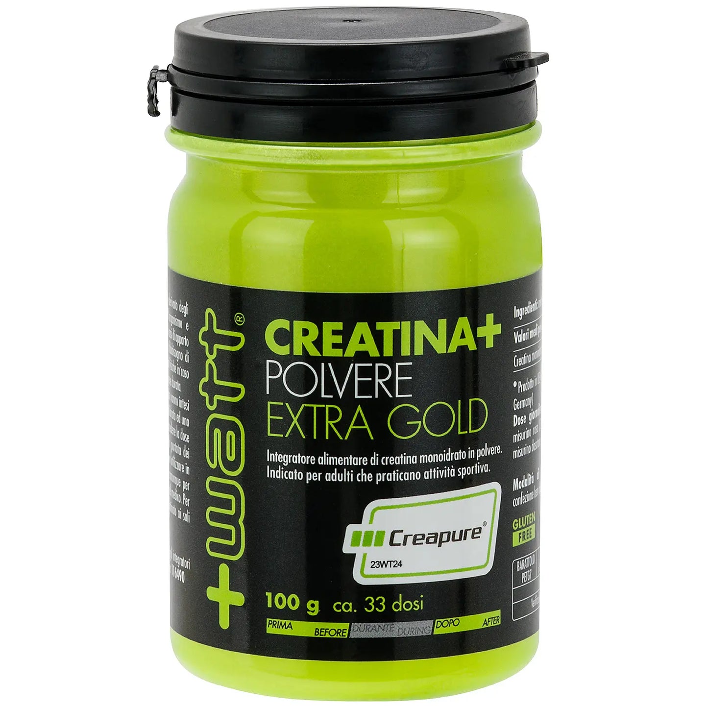 Creatina+ Extragold +watt 100g