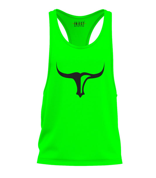Canotta palestra inject GREEN TANK TOP BLACK TORUS