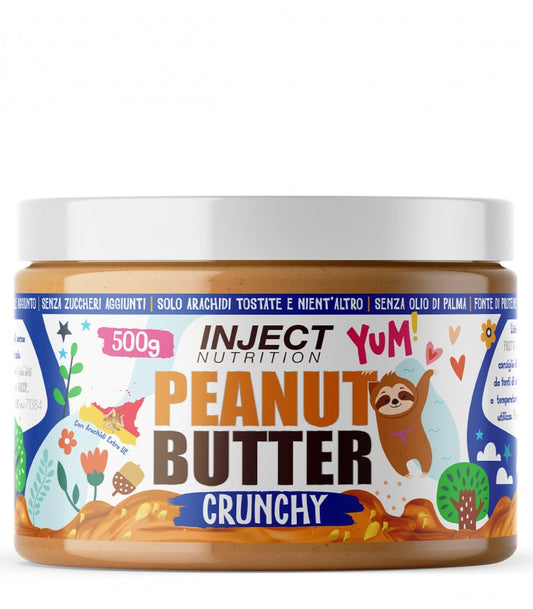 Burro d'arachidi Smooth Inject 500g - 1kg