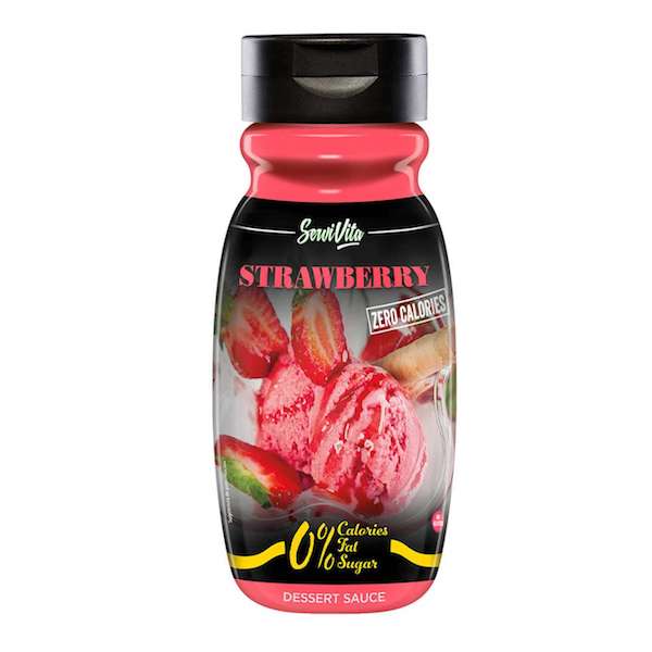 Salsa e Sciroppo Zero Calorie 320 ml zero Grassi e zero Zuccheri Servita