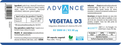 Vegetal D3 +WATT VITAMINA D3