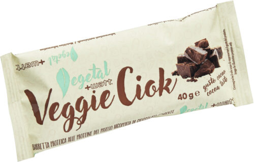 Veggie Ciok barretta proteica +Watt cioccolato