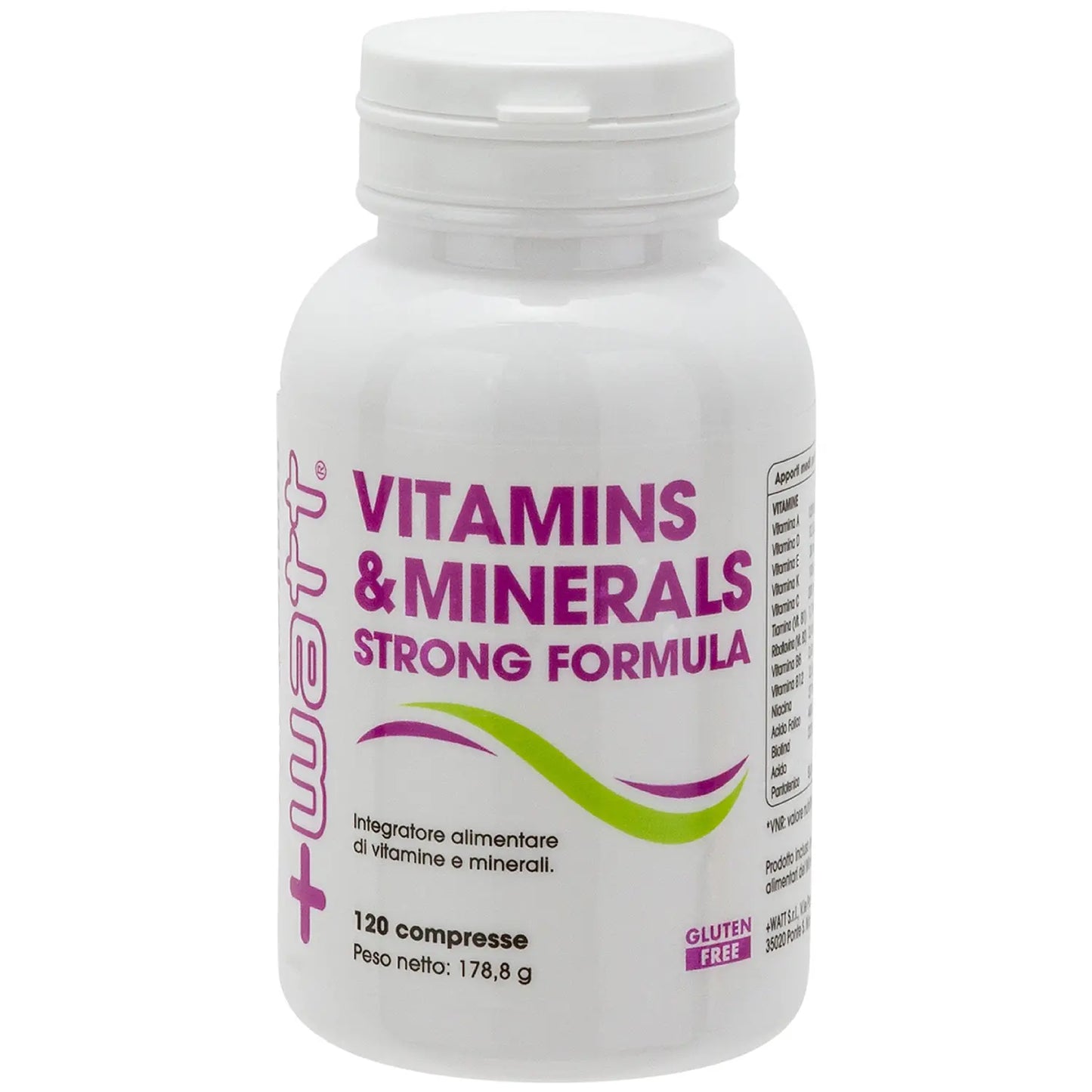 Multivitaminico e minerali Vitamins&Minerals Strong Formula +Watt