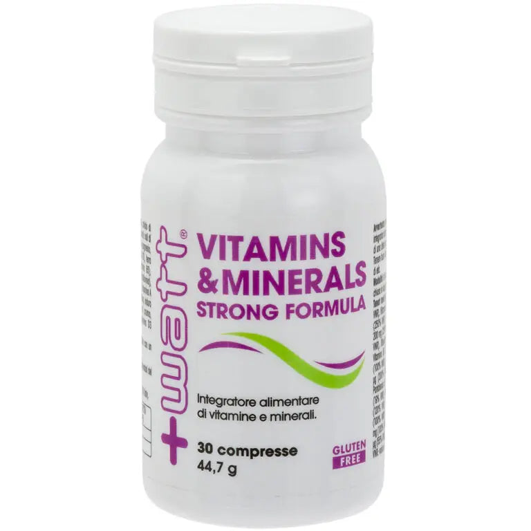 Multivitaminico e minerali Vitamins&Minerals Strong Formula +Watt