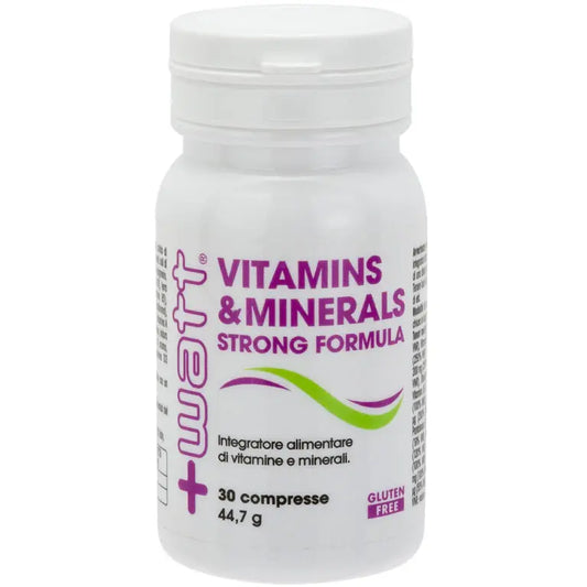 Multivitaminico e minerali Vitamins&Minerals Strong Formula +Watt